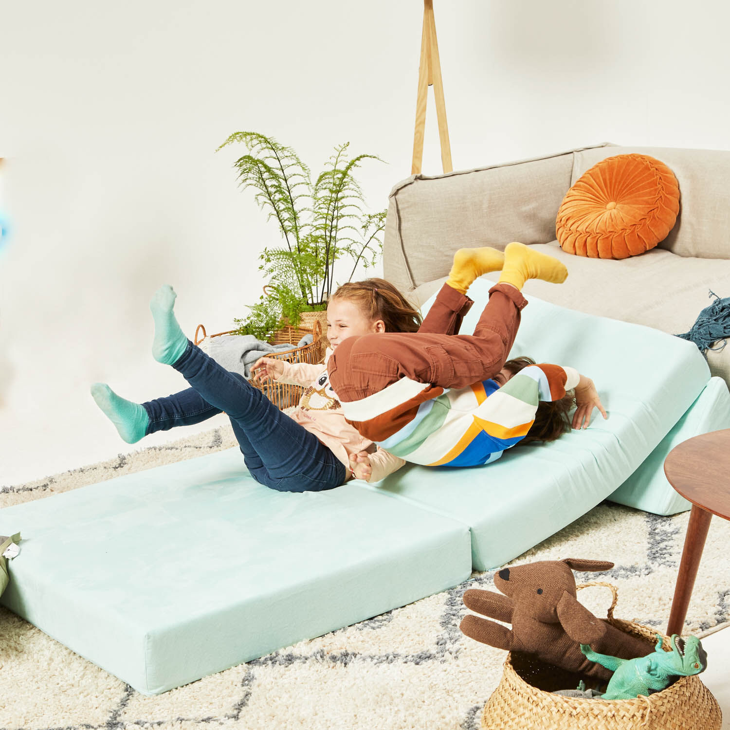 Pack Colchonetas CIC Kids Brook Green + Cama Mascota Cobija