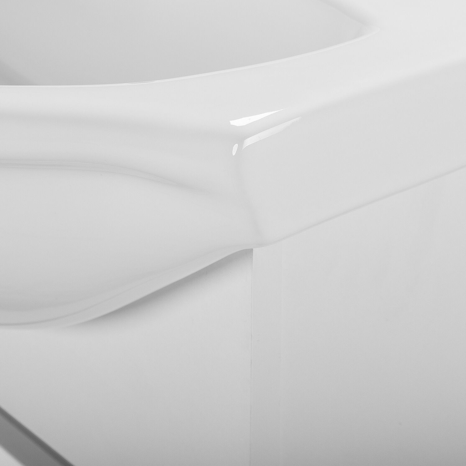 Vanitorio Cannes 2 Puertas Suspendido Blanco 