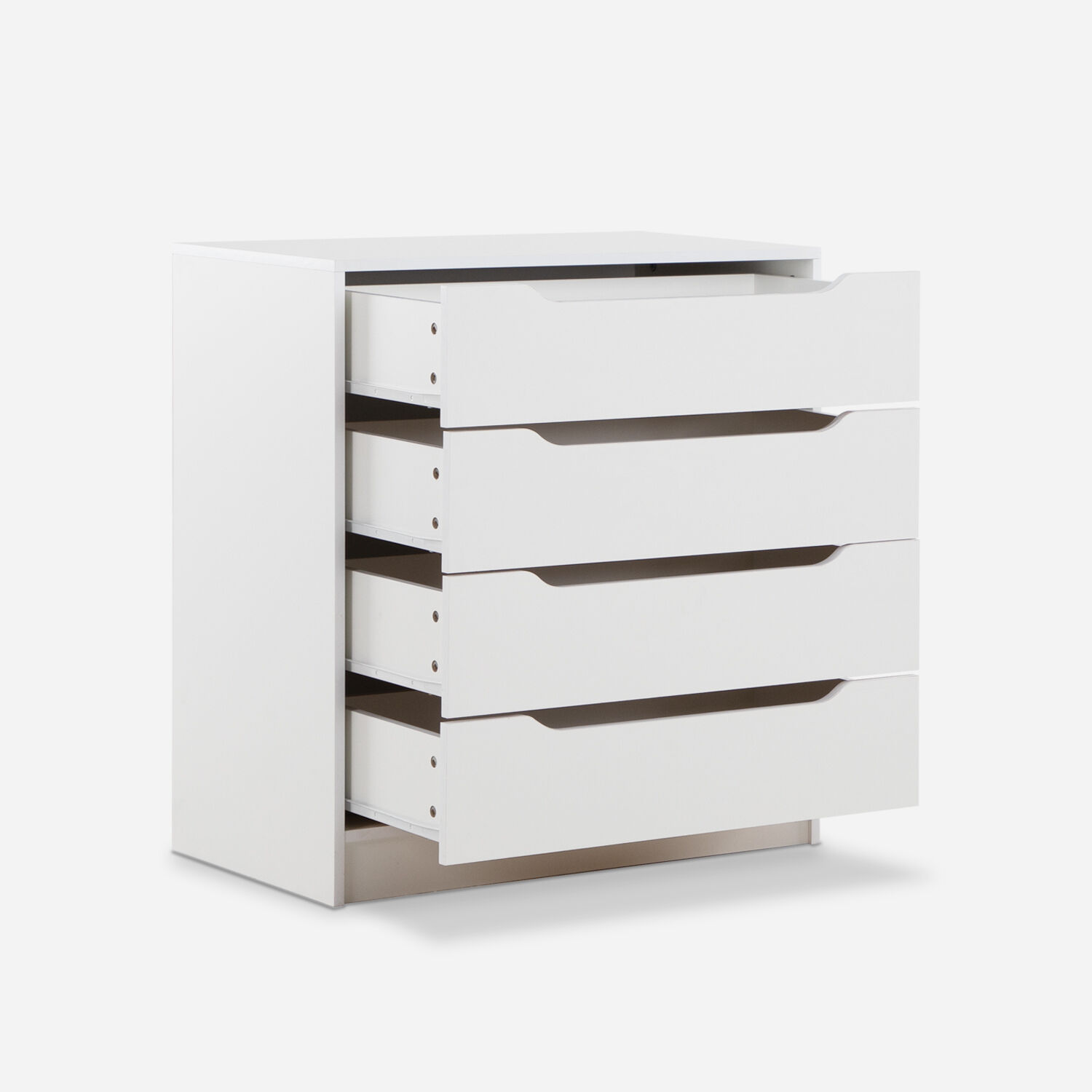 C&oacute;moda Cajonera 4 Cajones Blanca