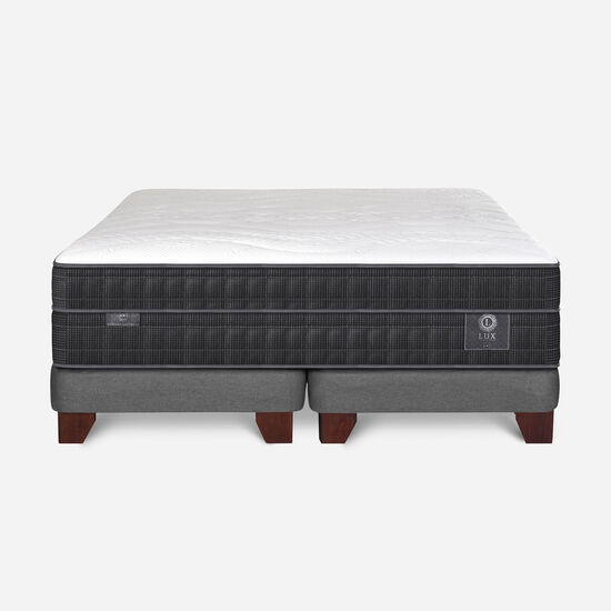 Cama Europea Super King Lux Base Dividida Baja
