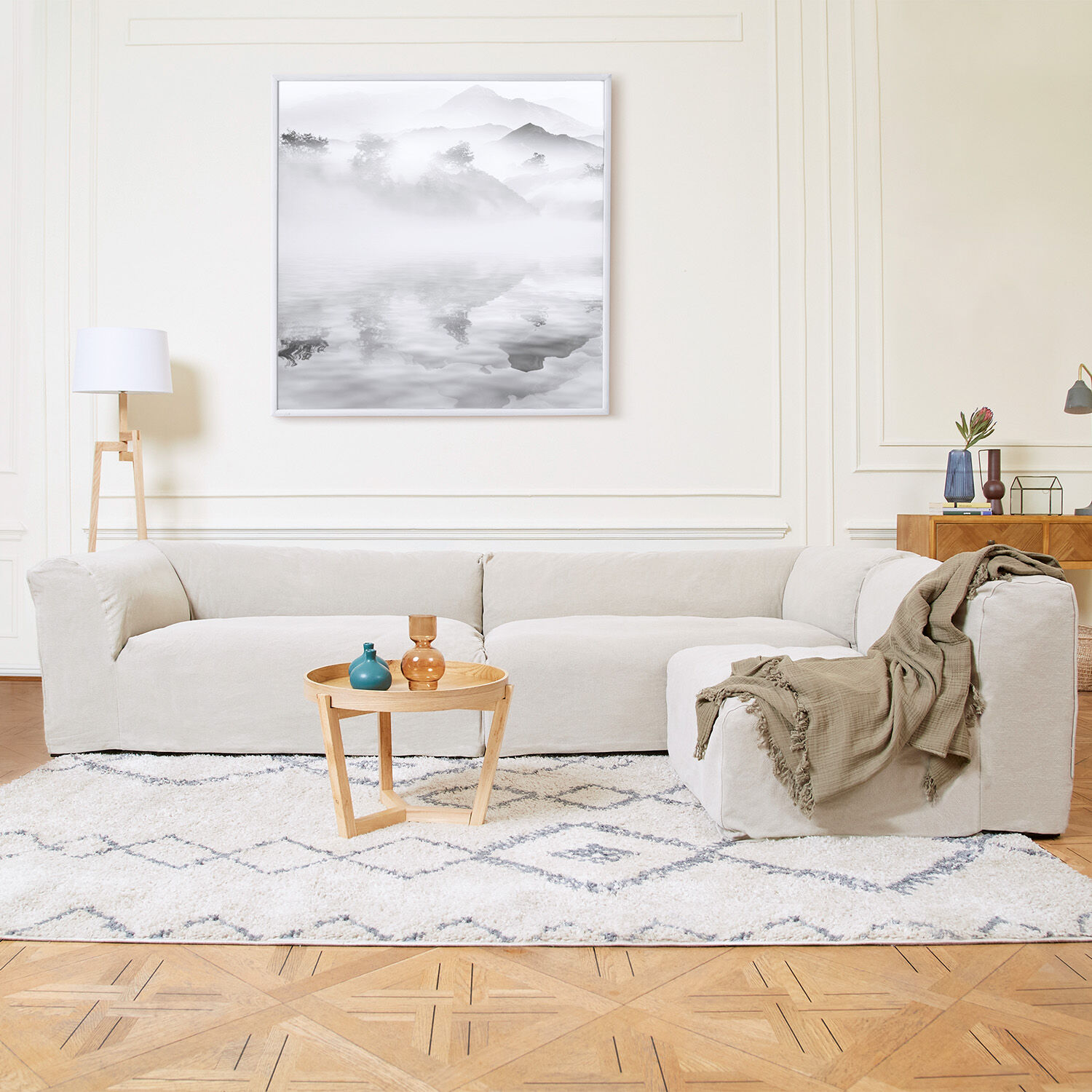 Sof&aacute; Seccional Relax Natural