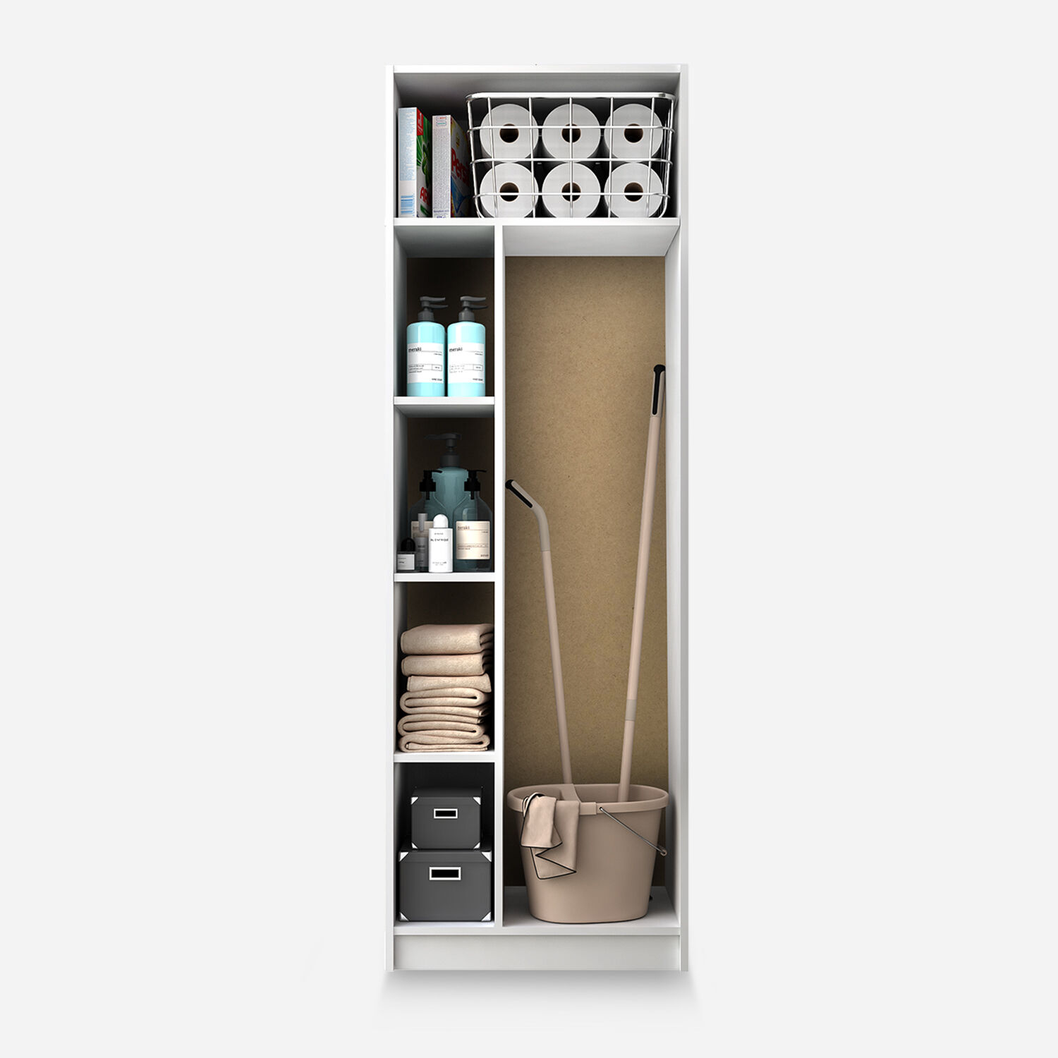 Organizador 2 Puertas Blanco