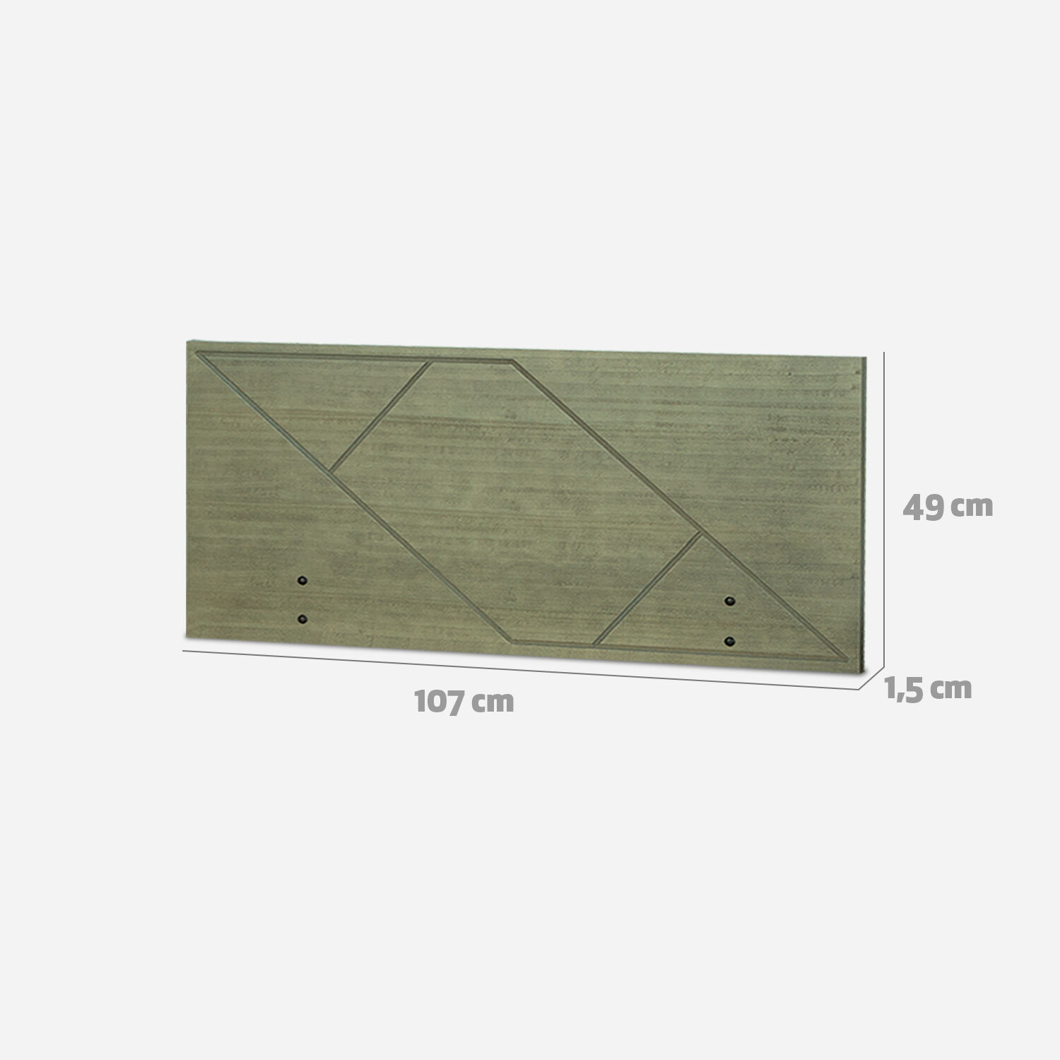 Respaldo Single Villarrica Olivo