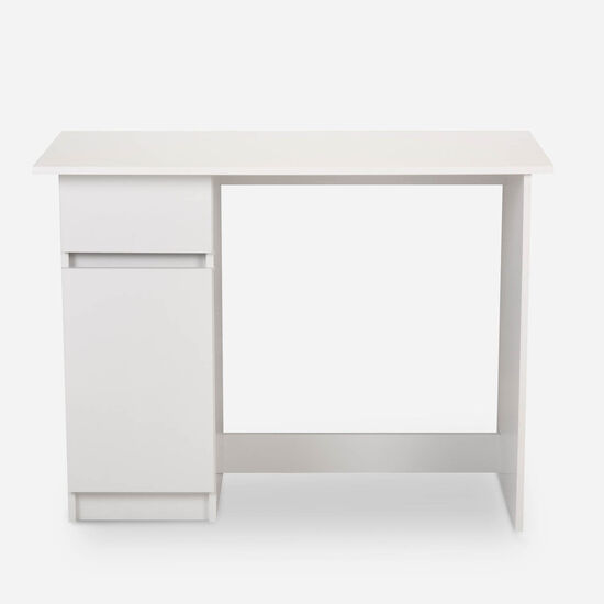 Escritorio 1 Puerta 1 Cajón New Blanco