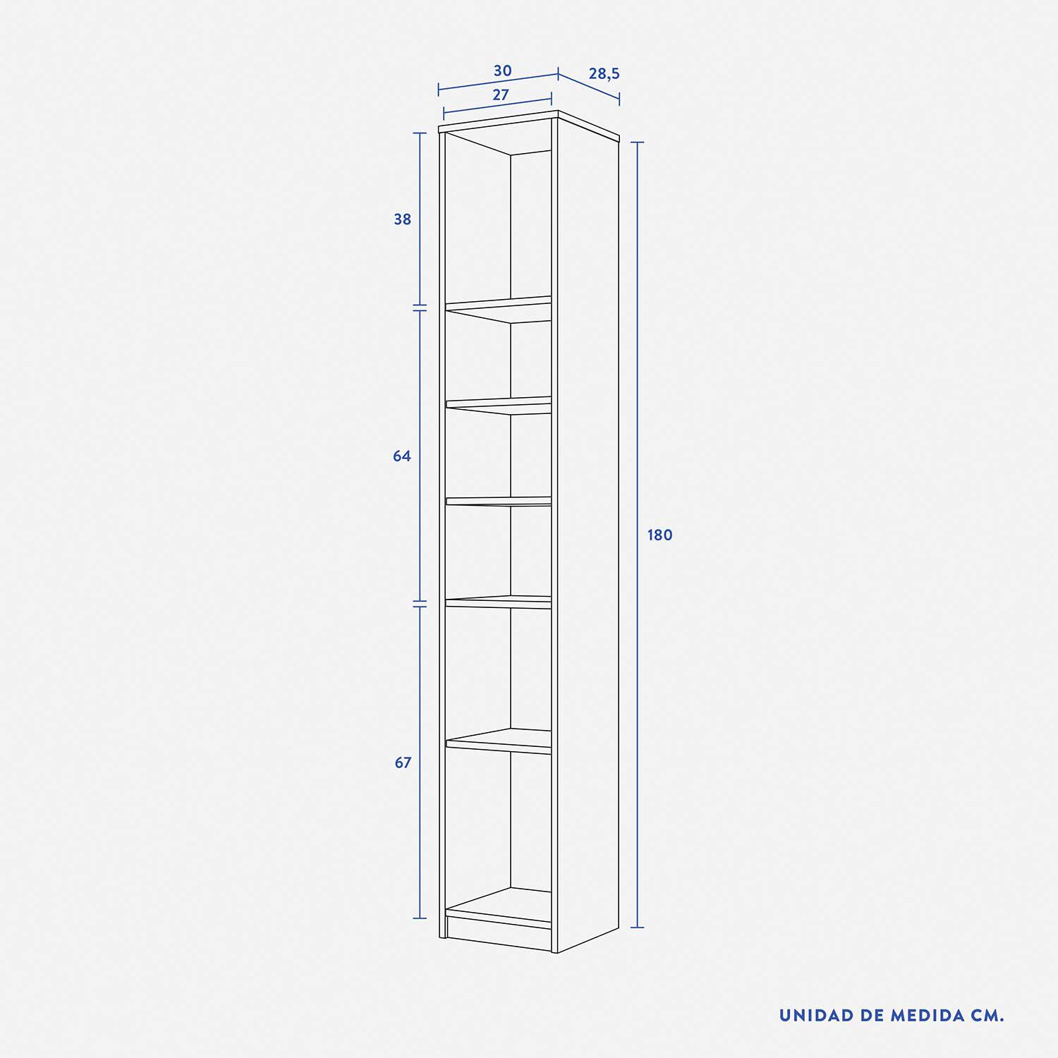 Set de Baño Estante 2 Puertas 1 Repisa + Estante Organizador Blanco