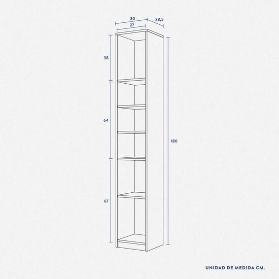 Set de Baño Estante 2 Puertas 1 Repisa + Estante Organizador Blanco