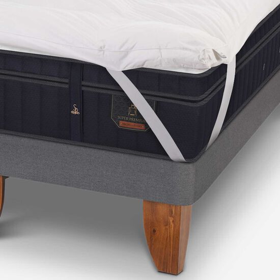 Cama Europea King Super Premium + Set Támesis + Topper