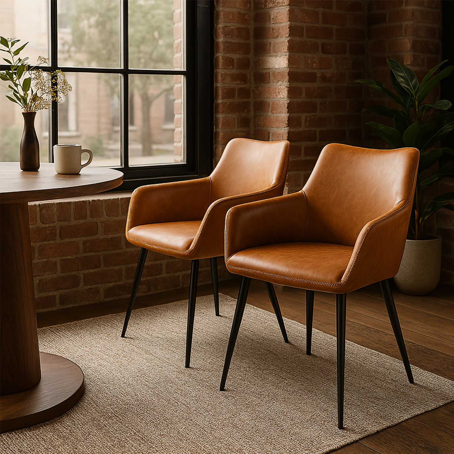 Par de Sitiales Bar Albany Caf&eacute;