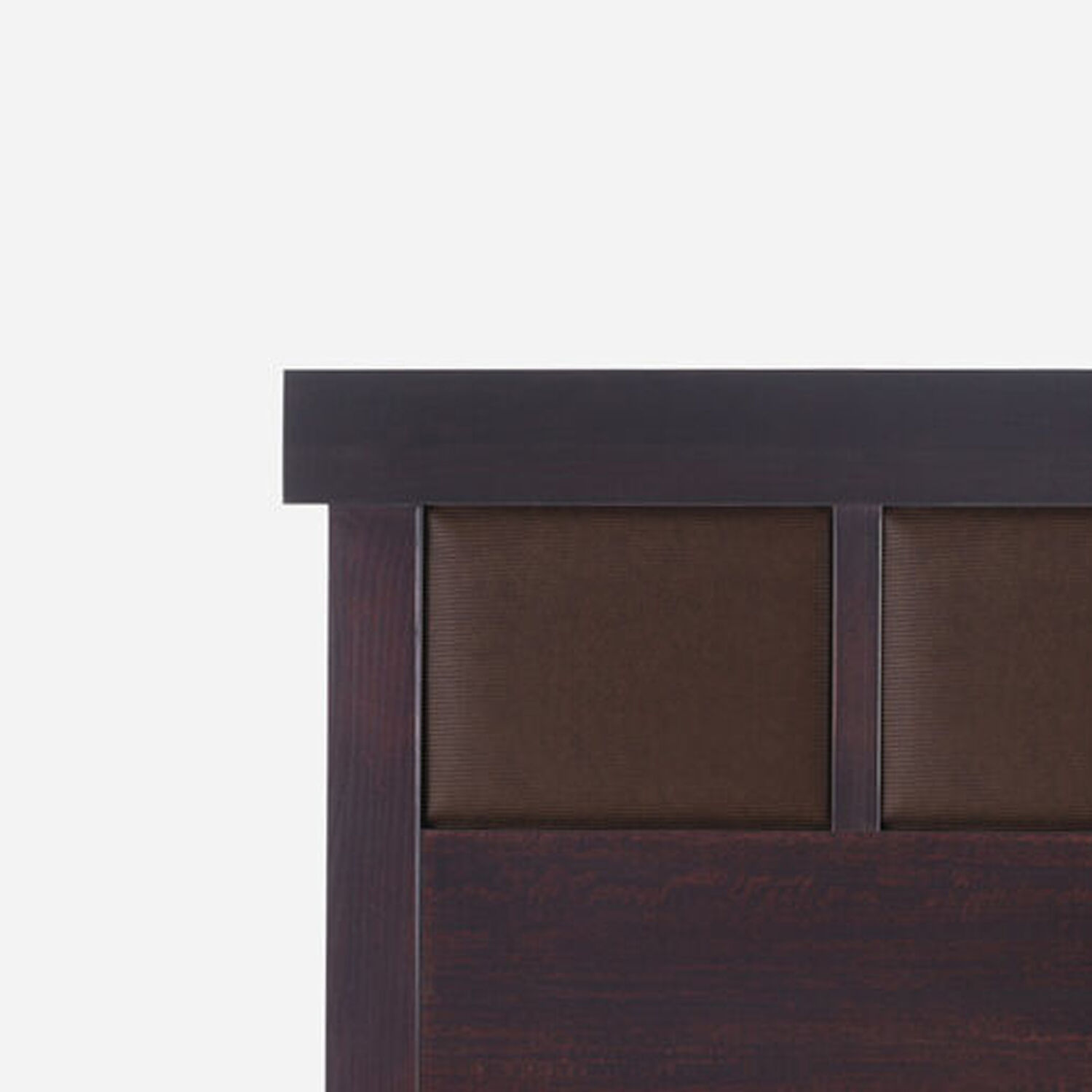 Respaldo 2 Plazas + Veladores Dubl&iacute;n Chocolate