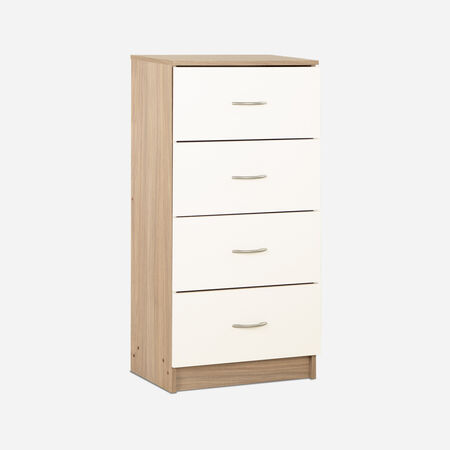 C&oacute;moda Standford 4 Cajones Bicolor