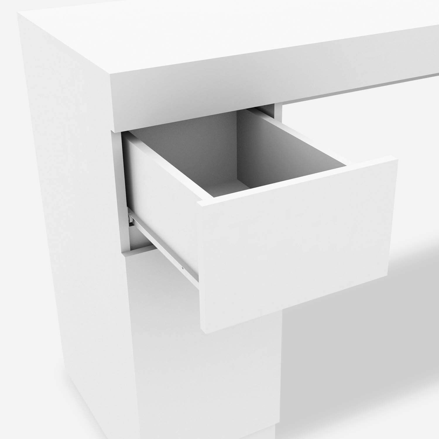 Escritorio Esquinero Blanco Palermo