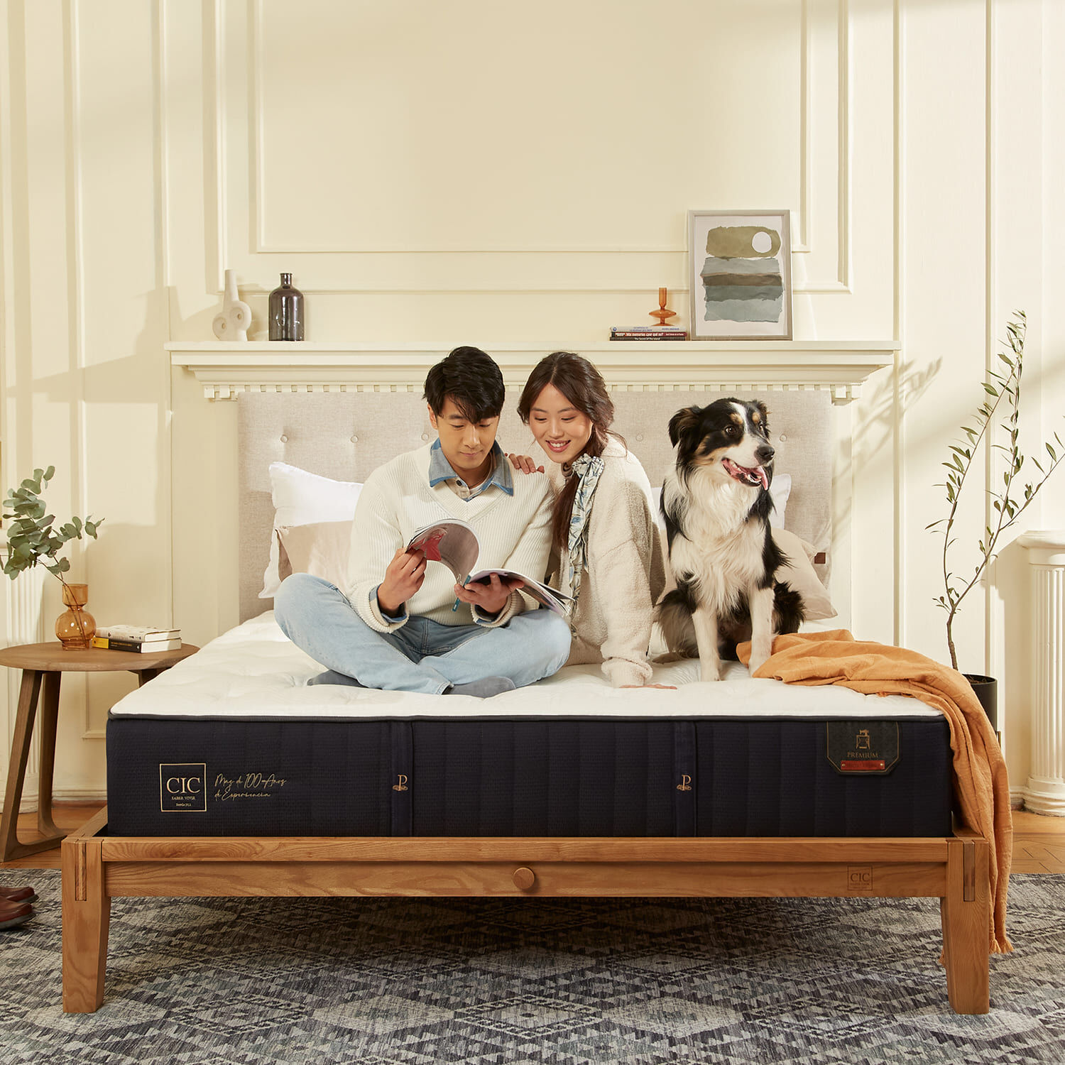 Cama Oak King Premium 