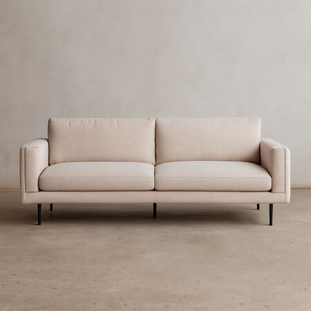 Sof&aacute; 3 Cuerpos Beige Mar&iacute;a Repreve