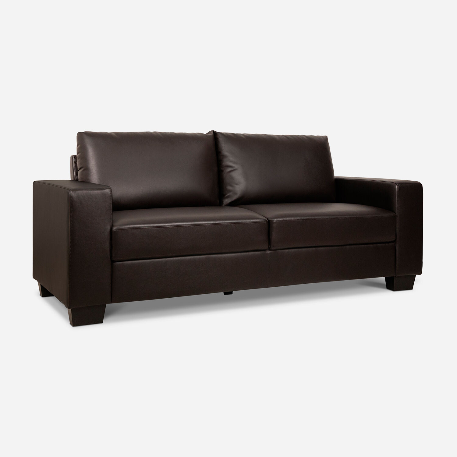 Sof&aacute; 3 Cuerpos Ontario Chocolate