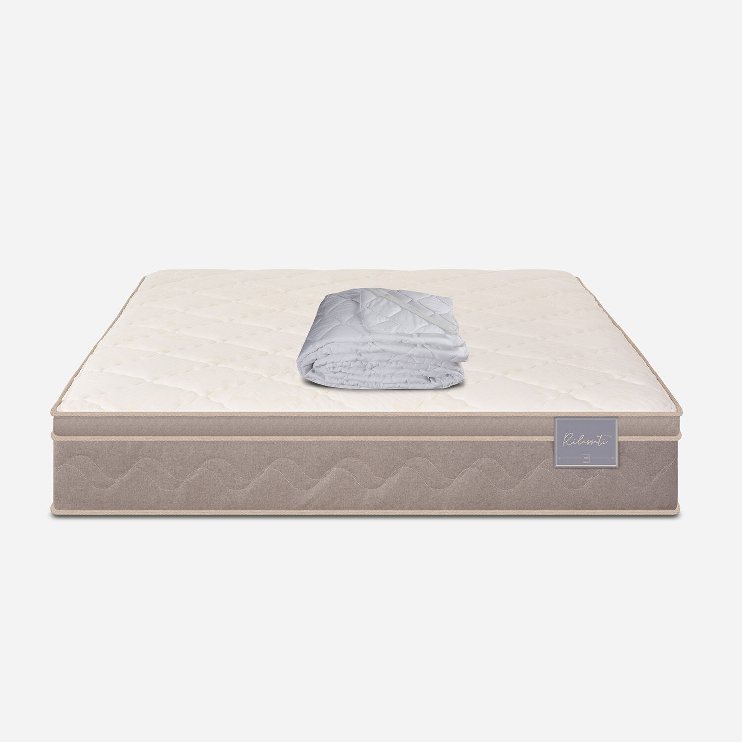 Colch&oacute;n 2 Plazas Rilassati 150x200 + Cubrecolch&oacute;n