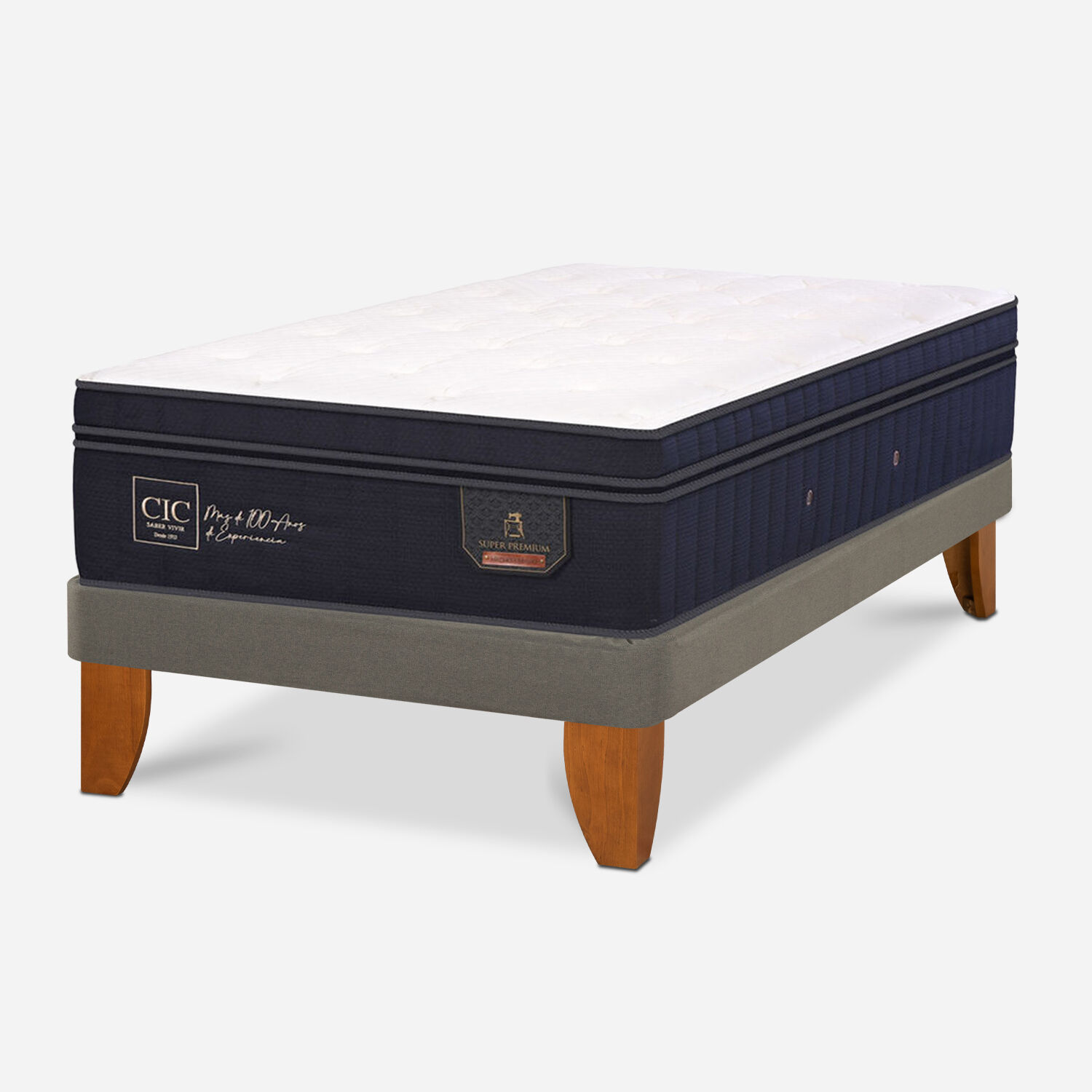 Cama Europea Super Premium 1,05x200