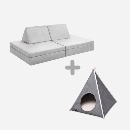 Pack Colchonetas CIC Kids Metal + Cama Mascota Tipi