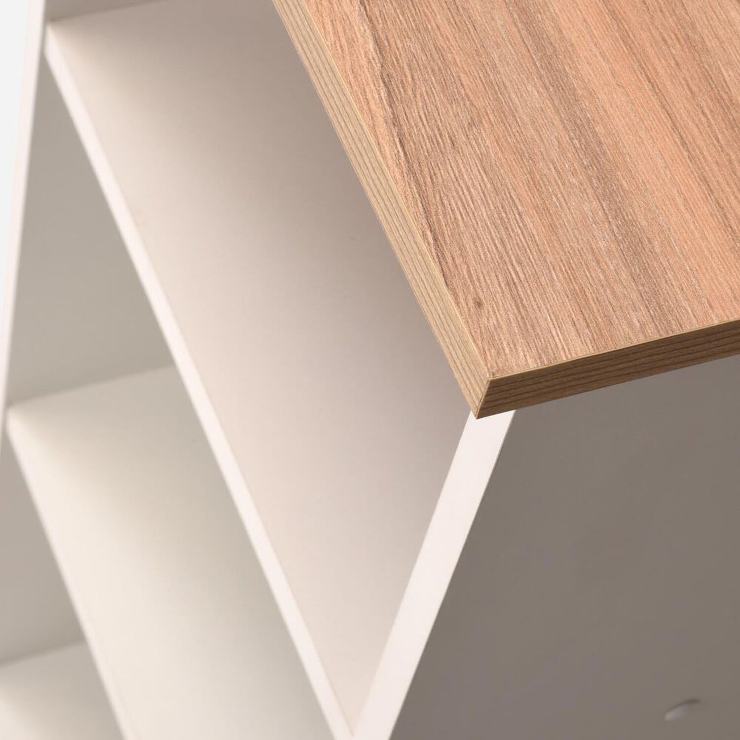 Escritorio 2 Repisas OlmoAlpino Blanco