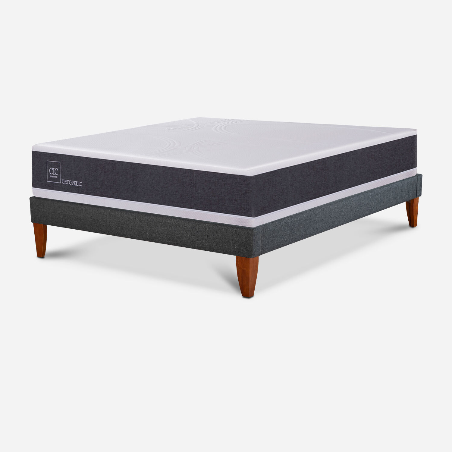 Cama Europea Box 1,5 Plazas Ortopedic 