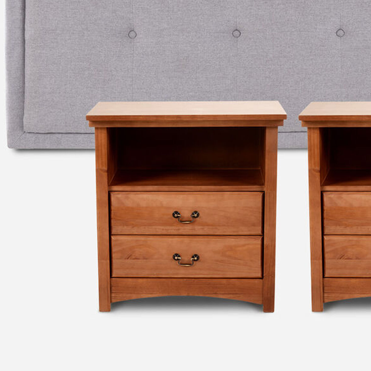 Respaldo 2 Plazas + Velador Indo