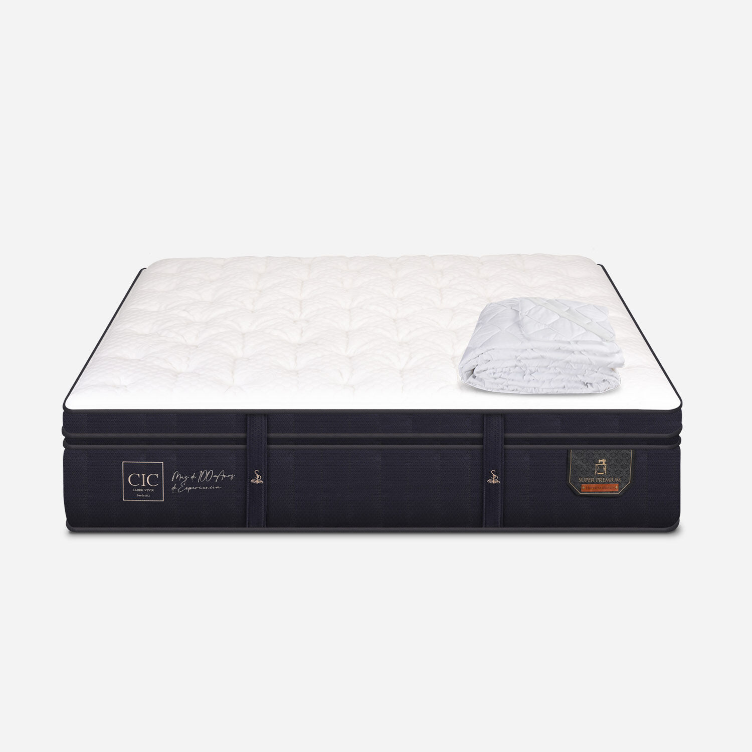 Colchón King Super Premium 180x200 + Cubrecolchón