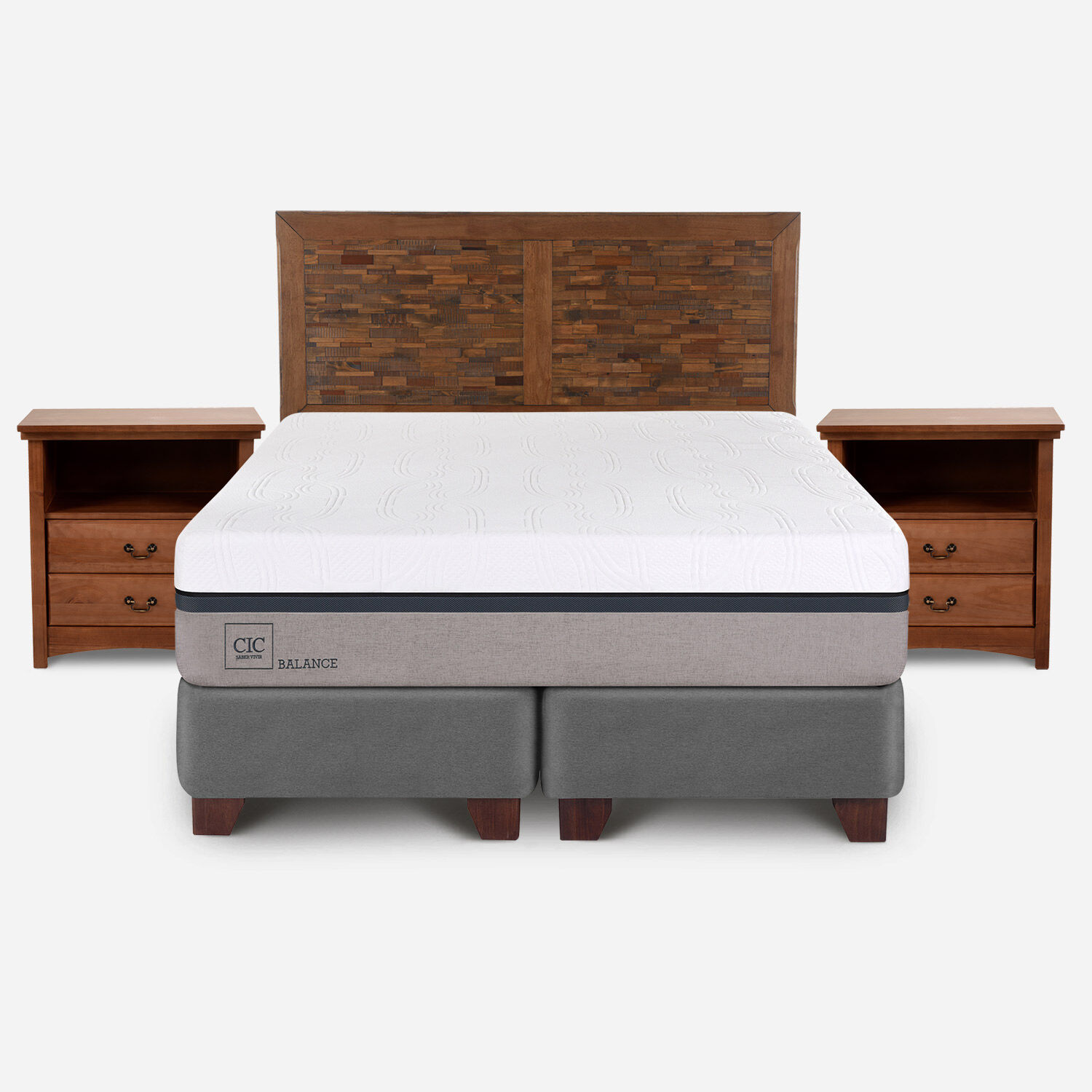 Box Spring King Balance + Set Antique
