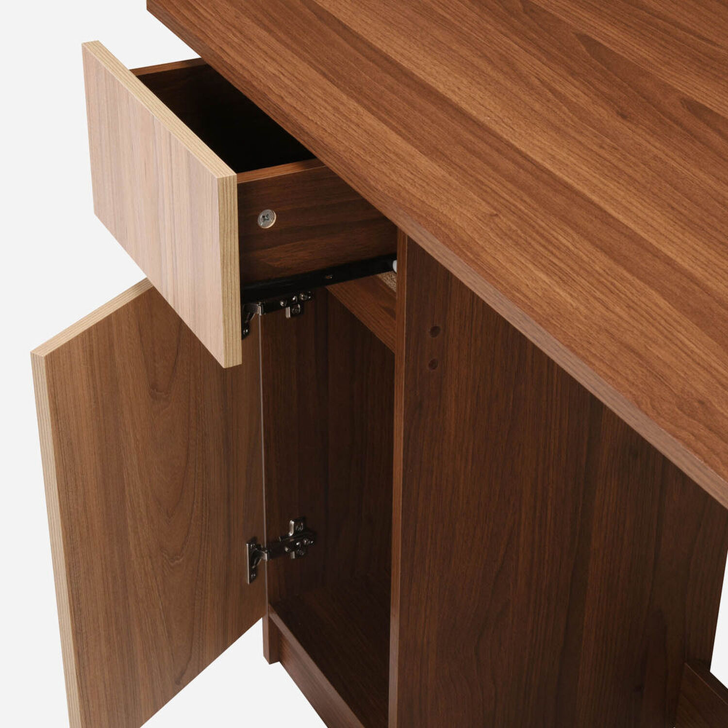 Escritorio 1 Puerta 1 Caj&oacute;n New OlmoAlpino Nogal Amaz&oacute;nico