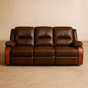 Sof&aacute; 3 Cuerpos Reclinable Rusty