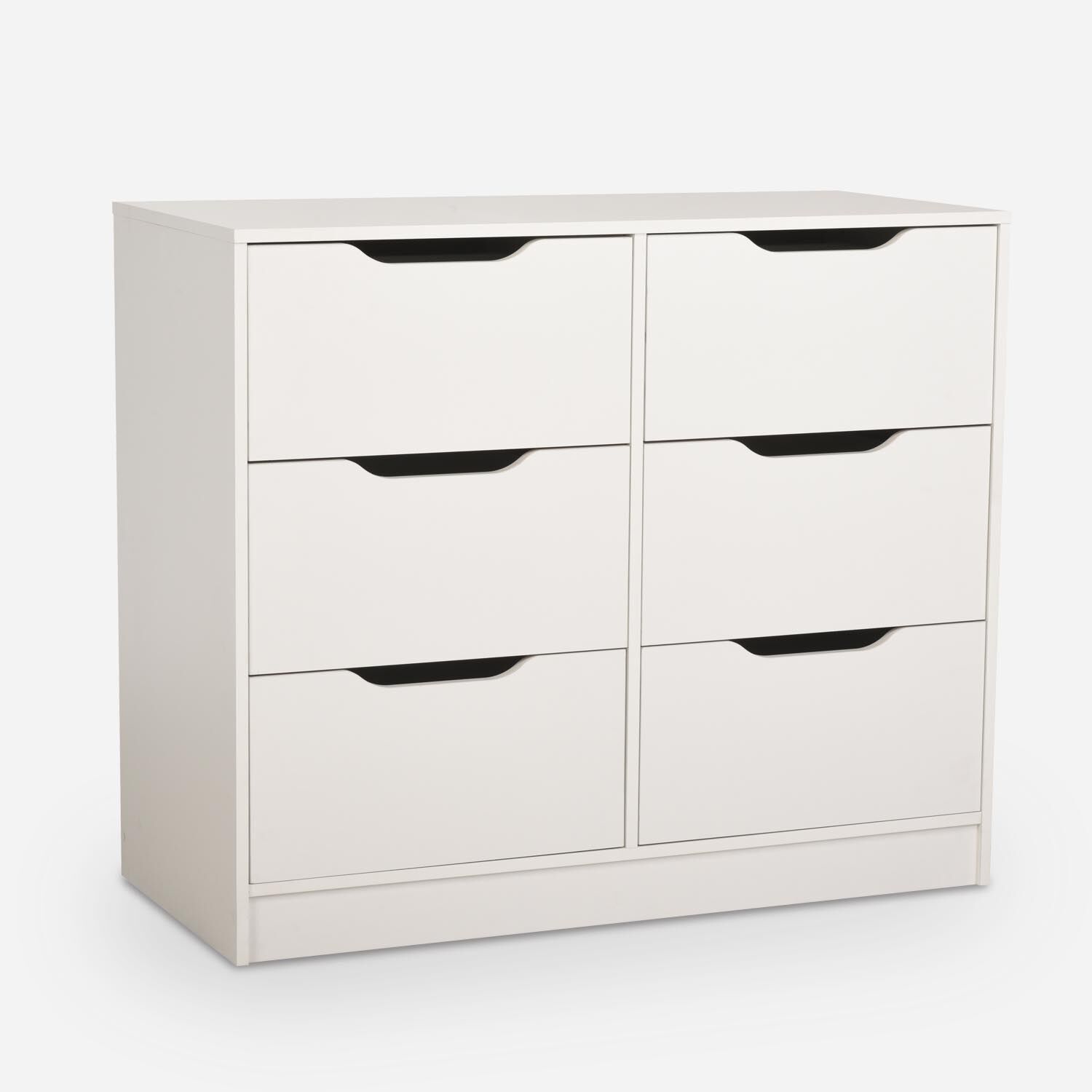 C&oacute;moda 6 Cajones Blanca