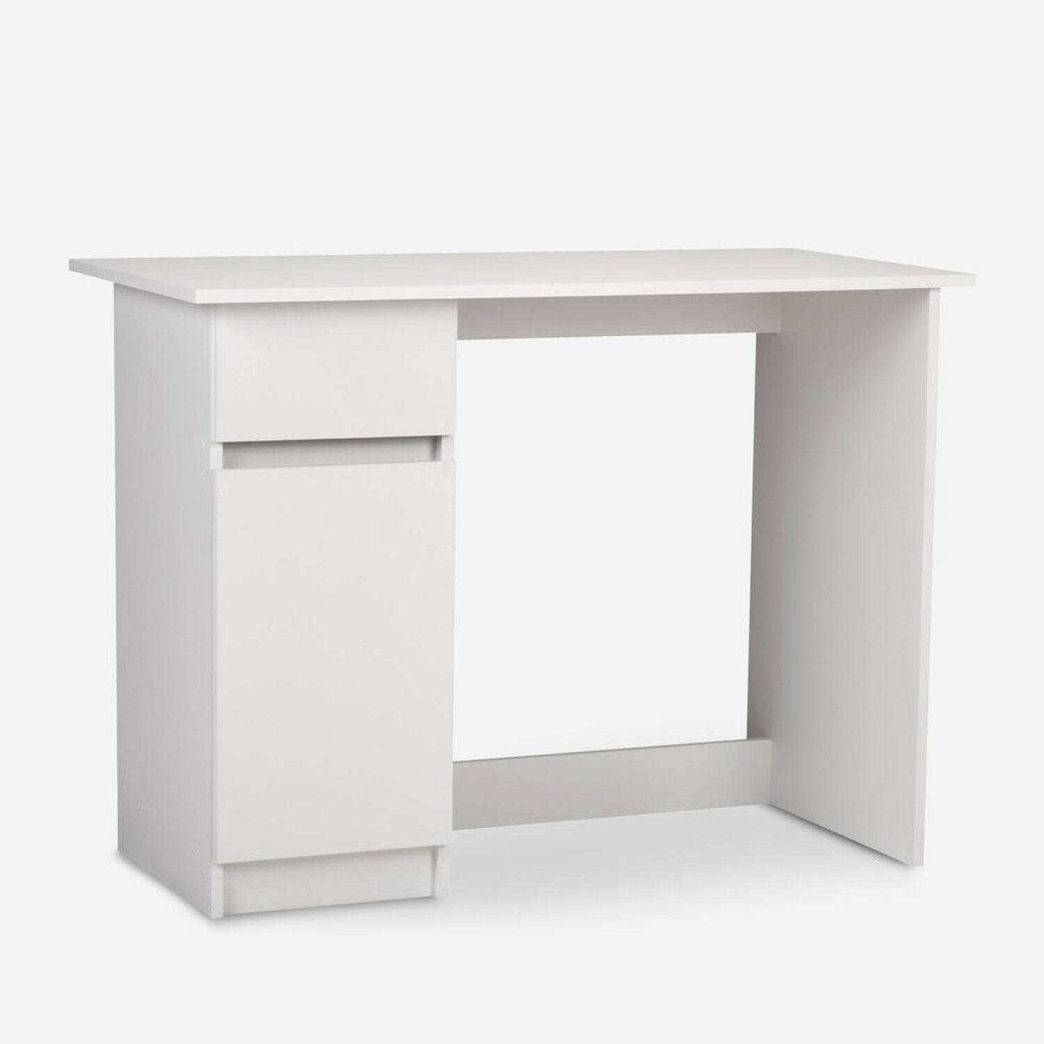 Escritorio 1 Puerta 1 Caj&oacute;n New Blanco