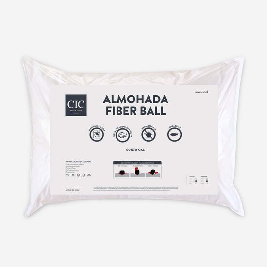 Almohada Fiber Ball 50x70 cm