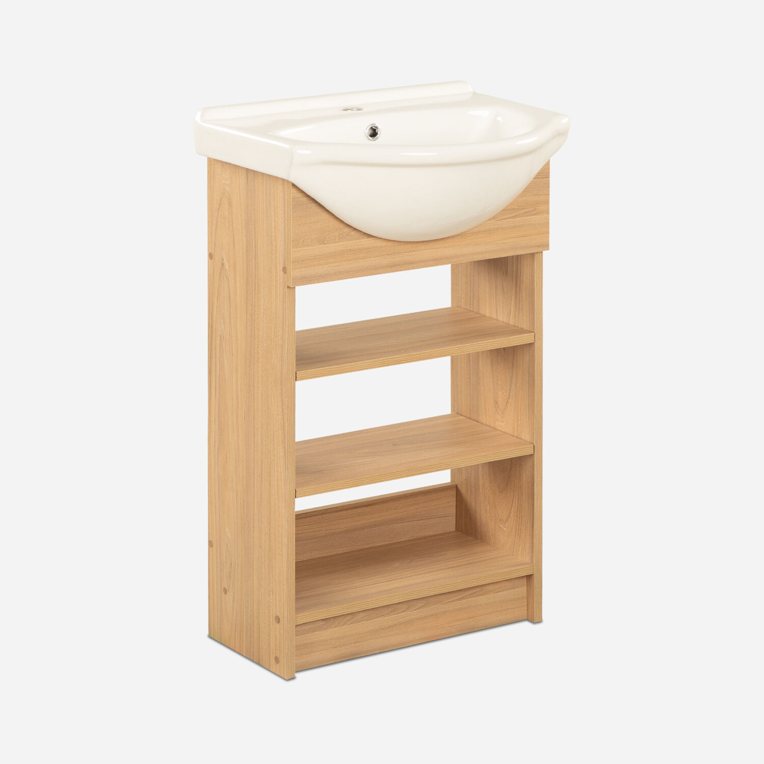 Vanitorio 2 Repisas Cannes Olmo 50 Cm.