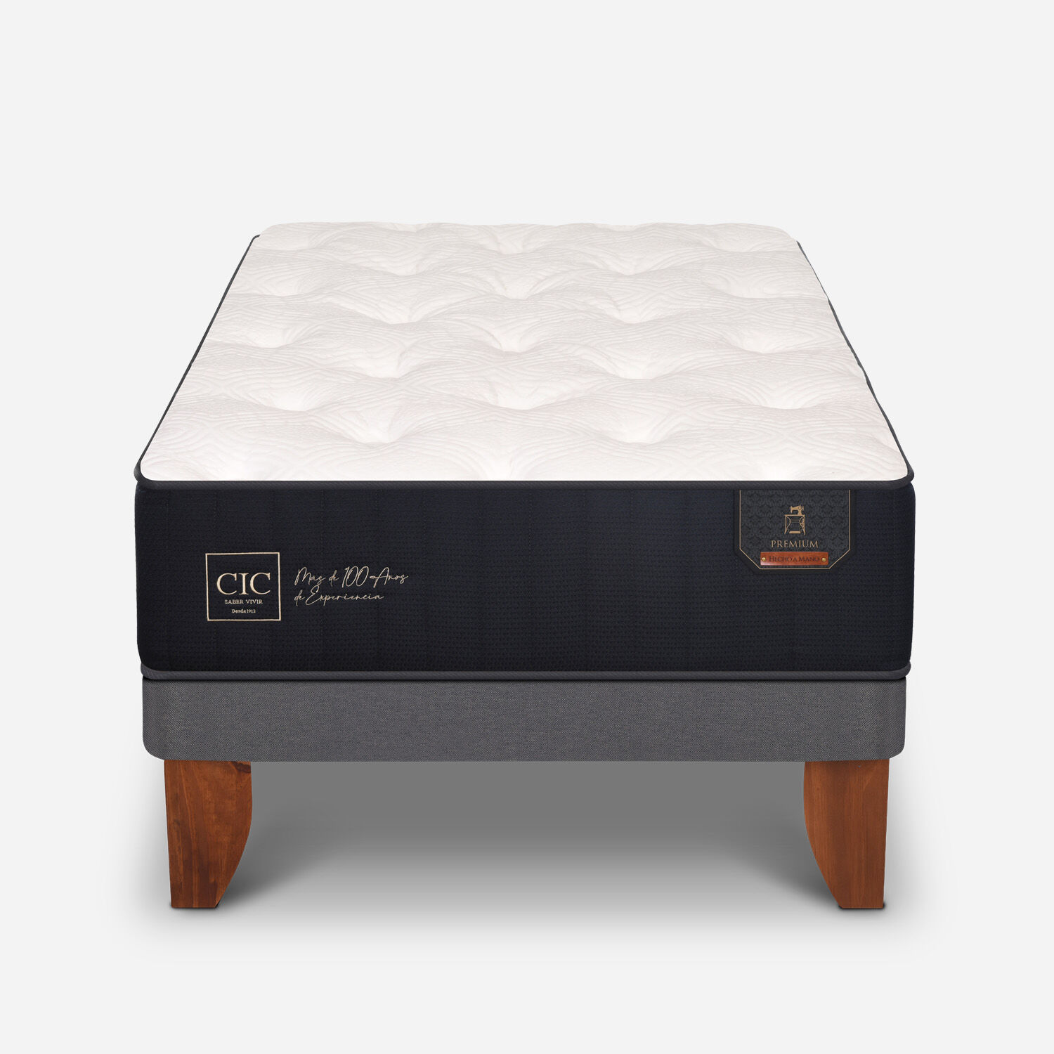 Cama Europea 1,5 Plazas Premium