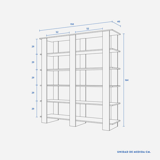 Vatio caravana Desnudarse Estante 5 Repisas Nash | CIC