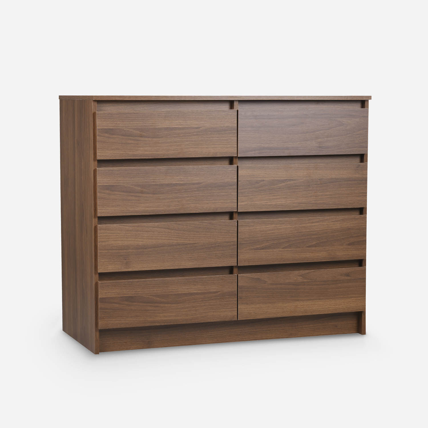 C&oacute;moda 8 Cajones Austria Nogal Amaz&oacute;nico
