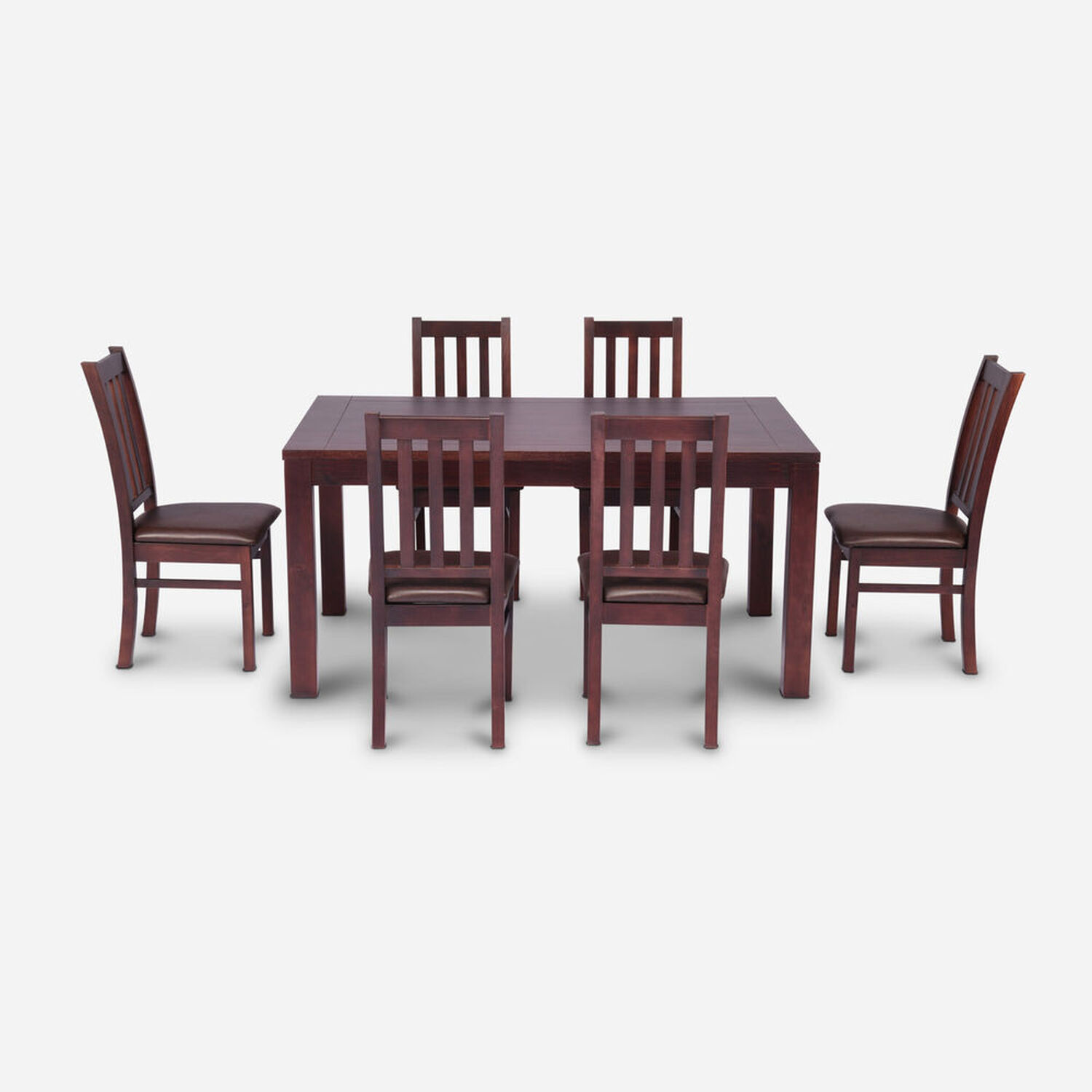 Comedor 6 Sillas &Ntilde;uble Negro