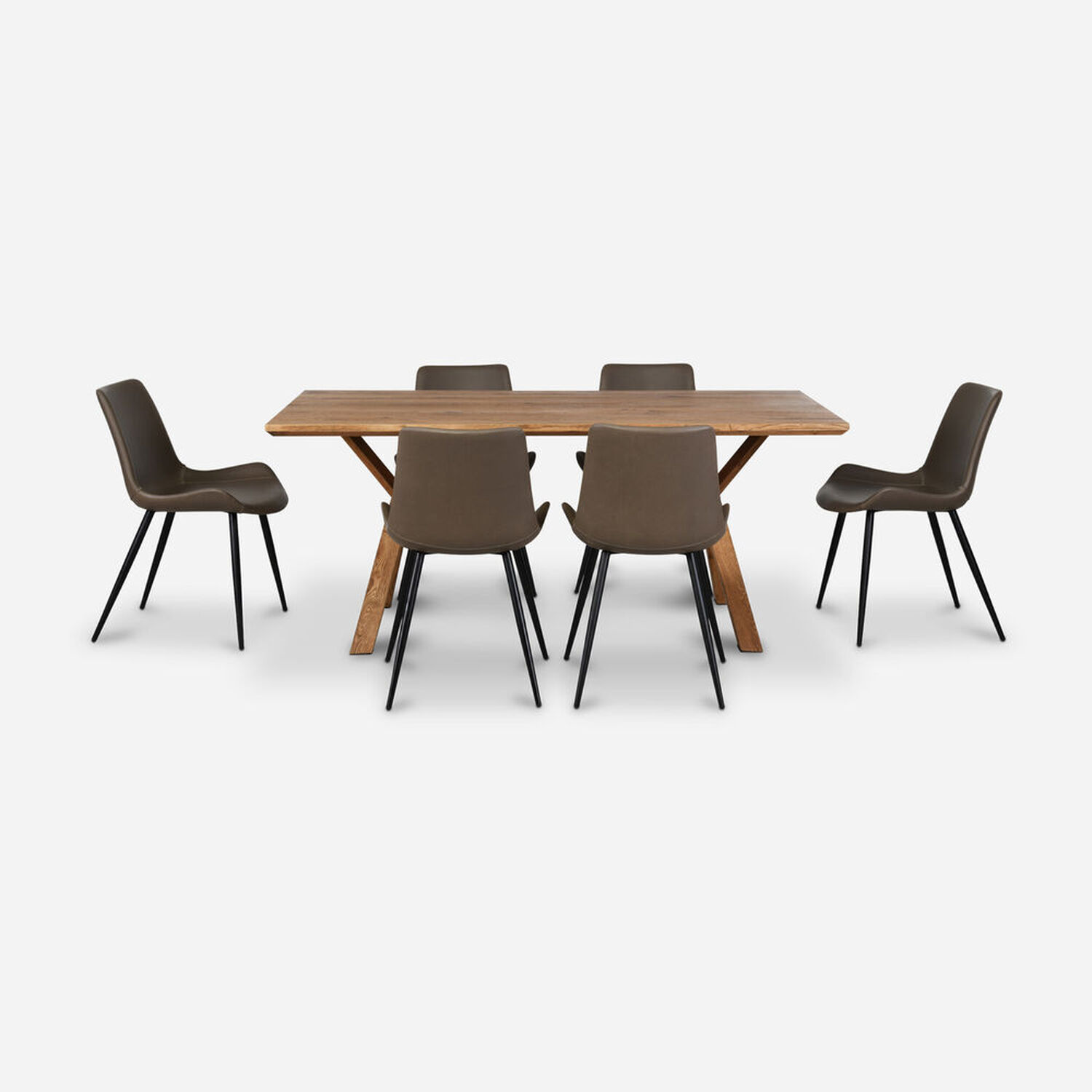 Comedor 6 Sillas Scotland Gris