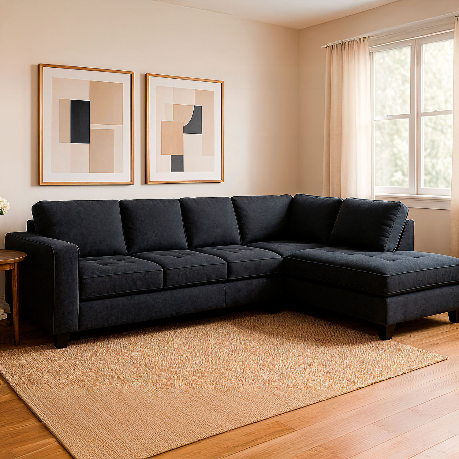 Sof&aacute; Seccional Derecho Gris T&aacute;mesis