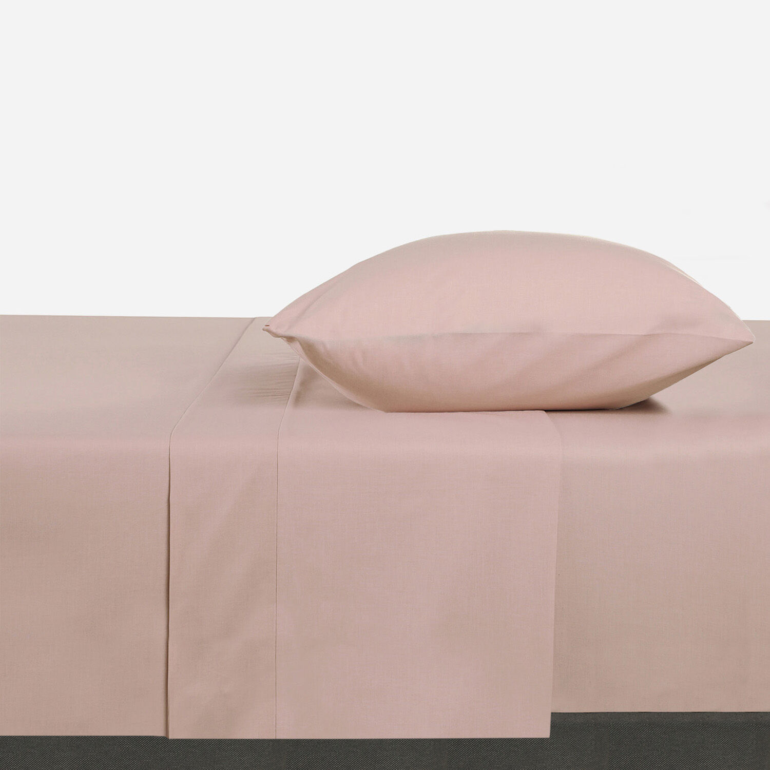 S&aacute;banas Single 144 Hilos Lisa Rosa