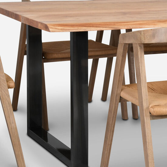 Comedor Florencia Natural + 6 Sillas Oak
