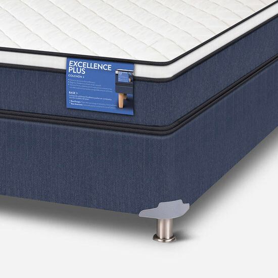 Cama Americana 1.5 Plazas Excellence Plus + Set Gales