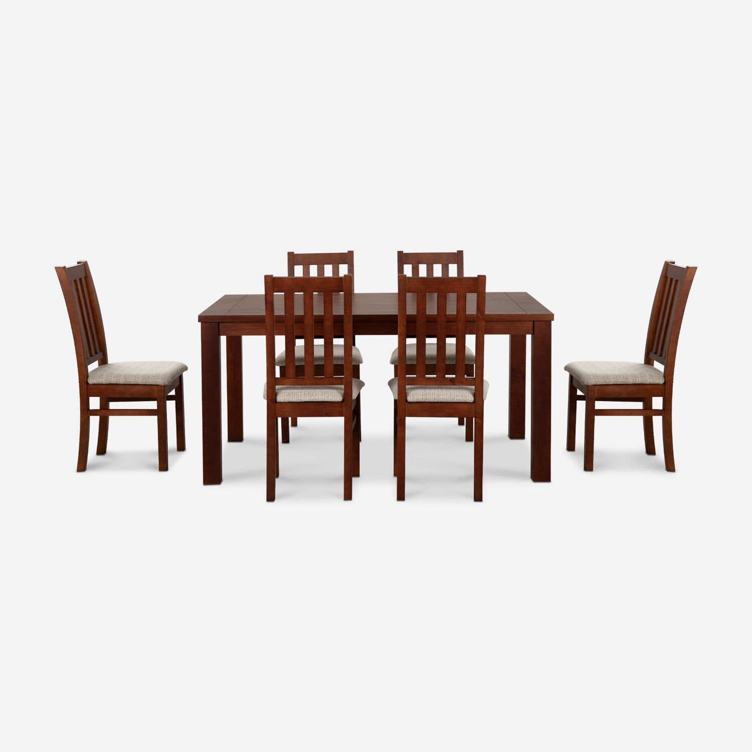 Comedor 6 Sillas Ñuble Miró Beige