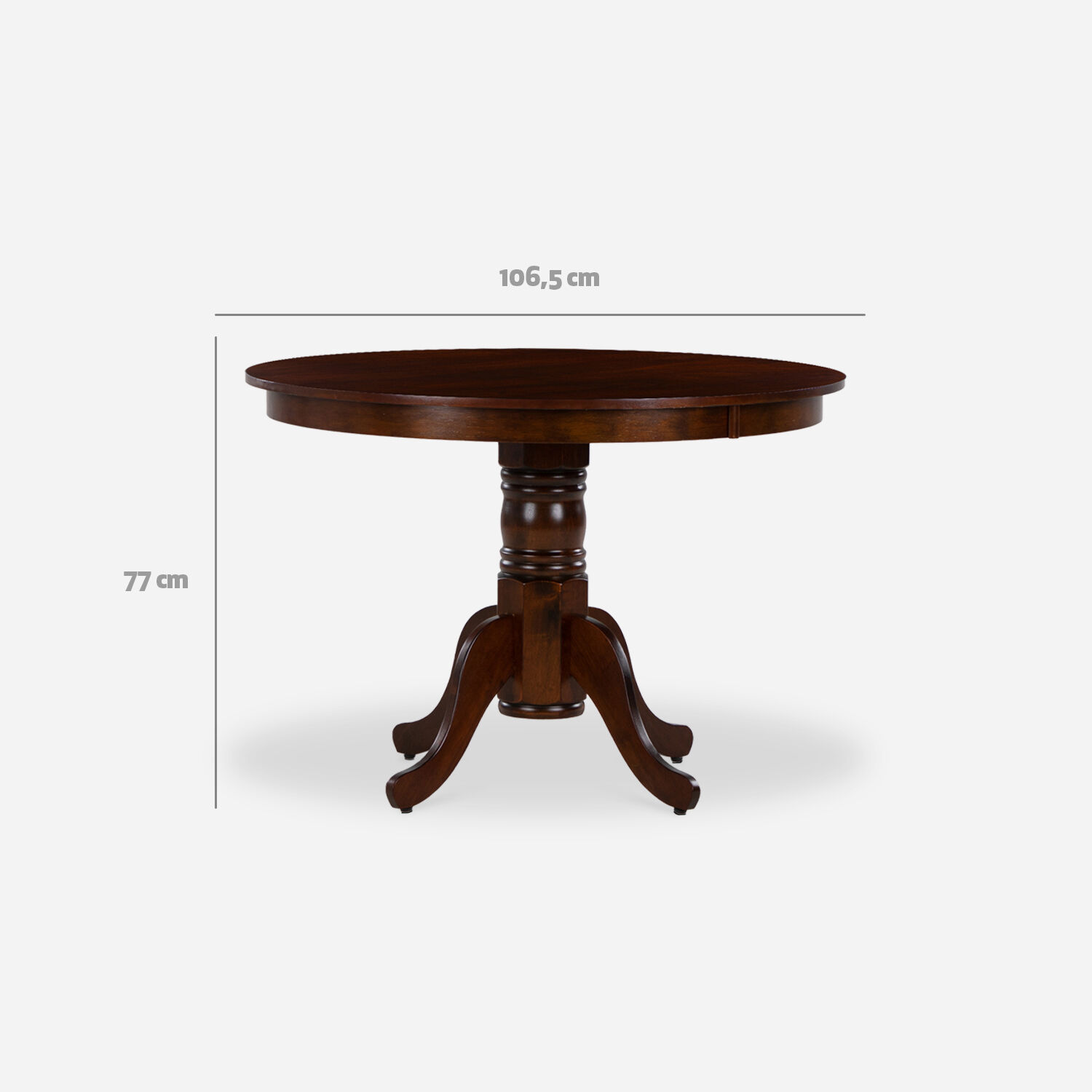 Comedor 4 Sillas Calabria Chocolate