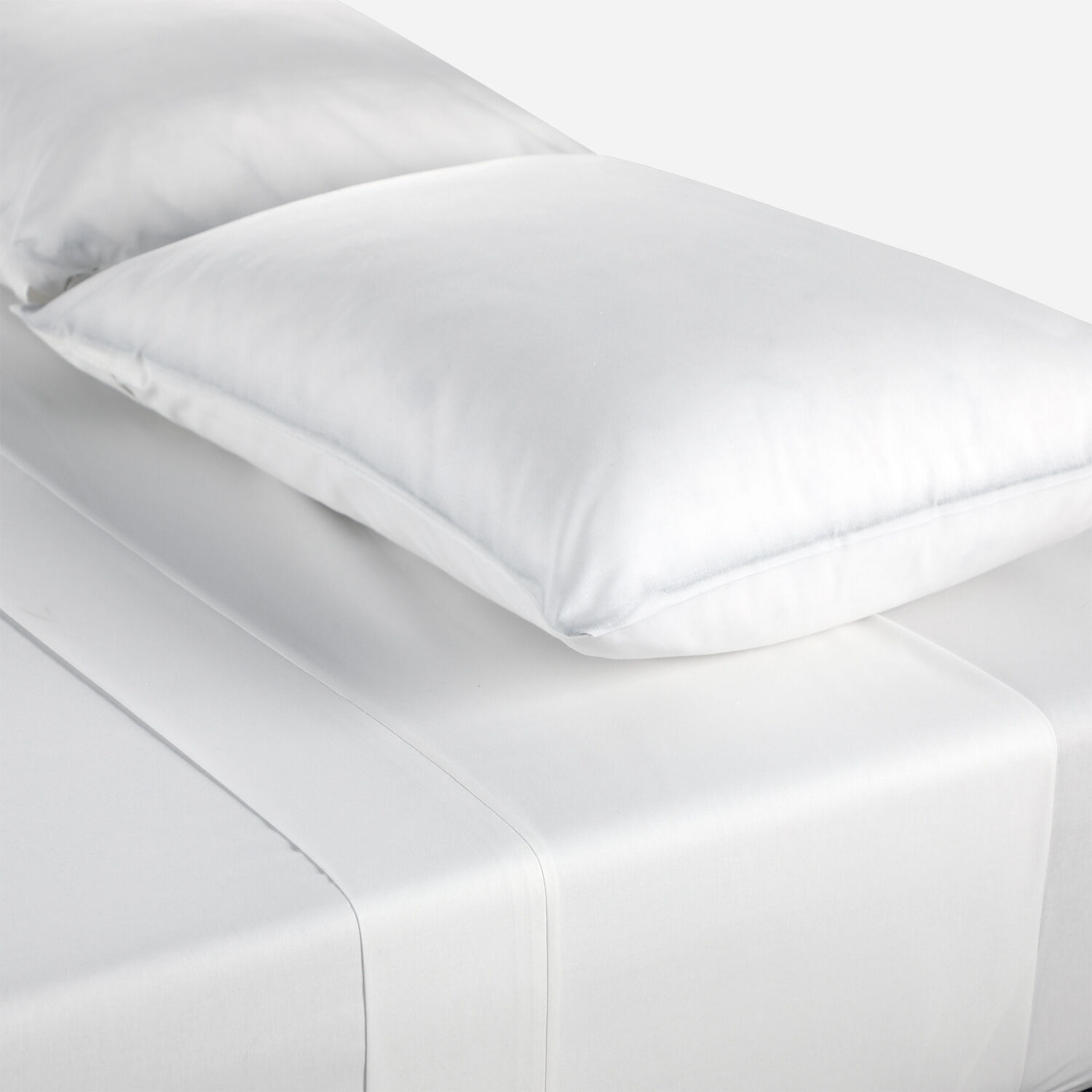 Sábanas Super King 500 Hilos Lisa Blanco