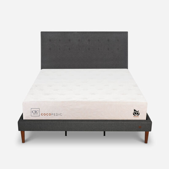 Cama Europea Curve King Cocopedic + Respaldo Éufrates