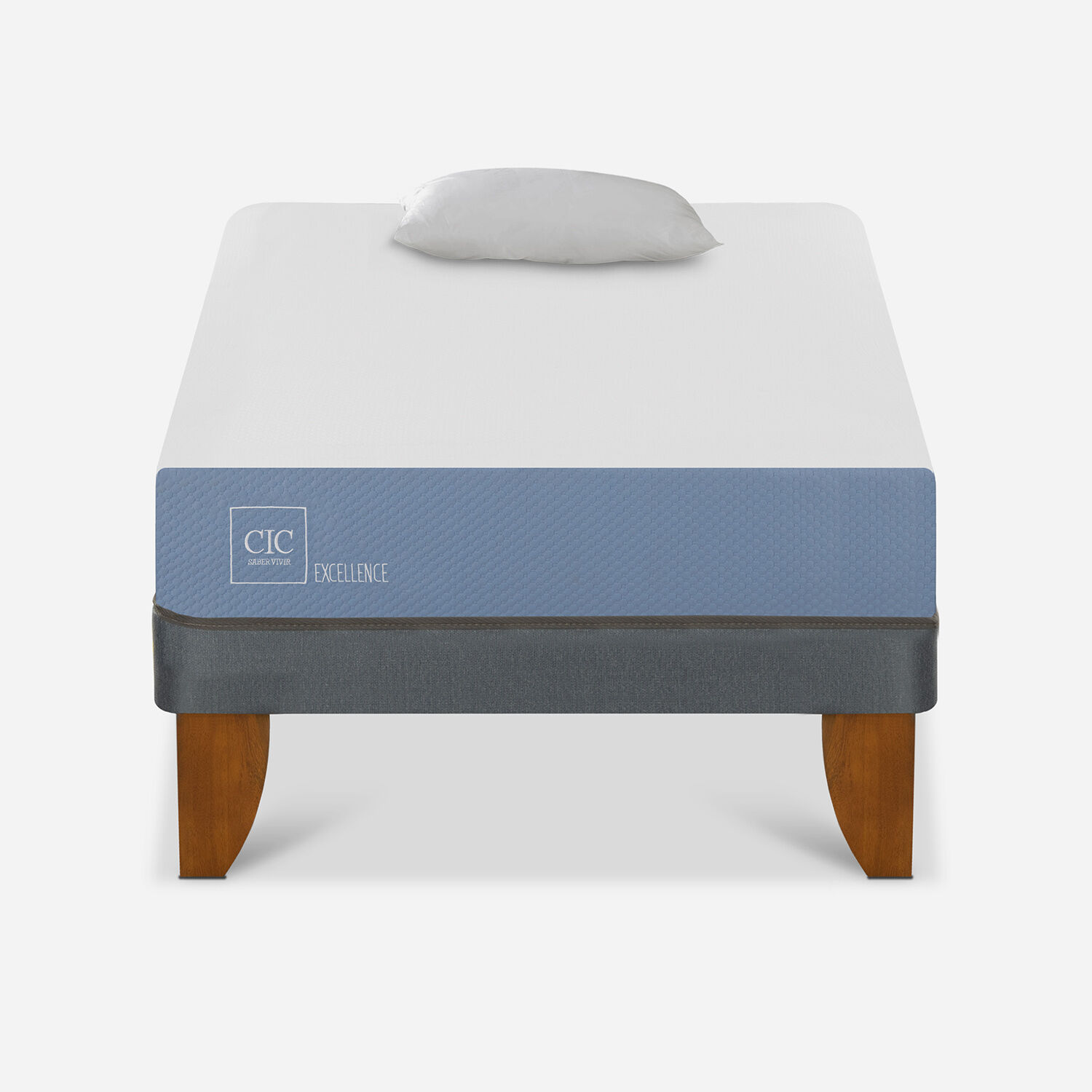 Cama Europea 1.5 Plazas Excellence + Almohada