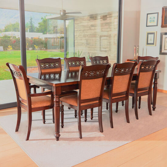 Comedor 8 Sillas Le Blanc / Mesa con Extensión | CIC