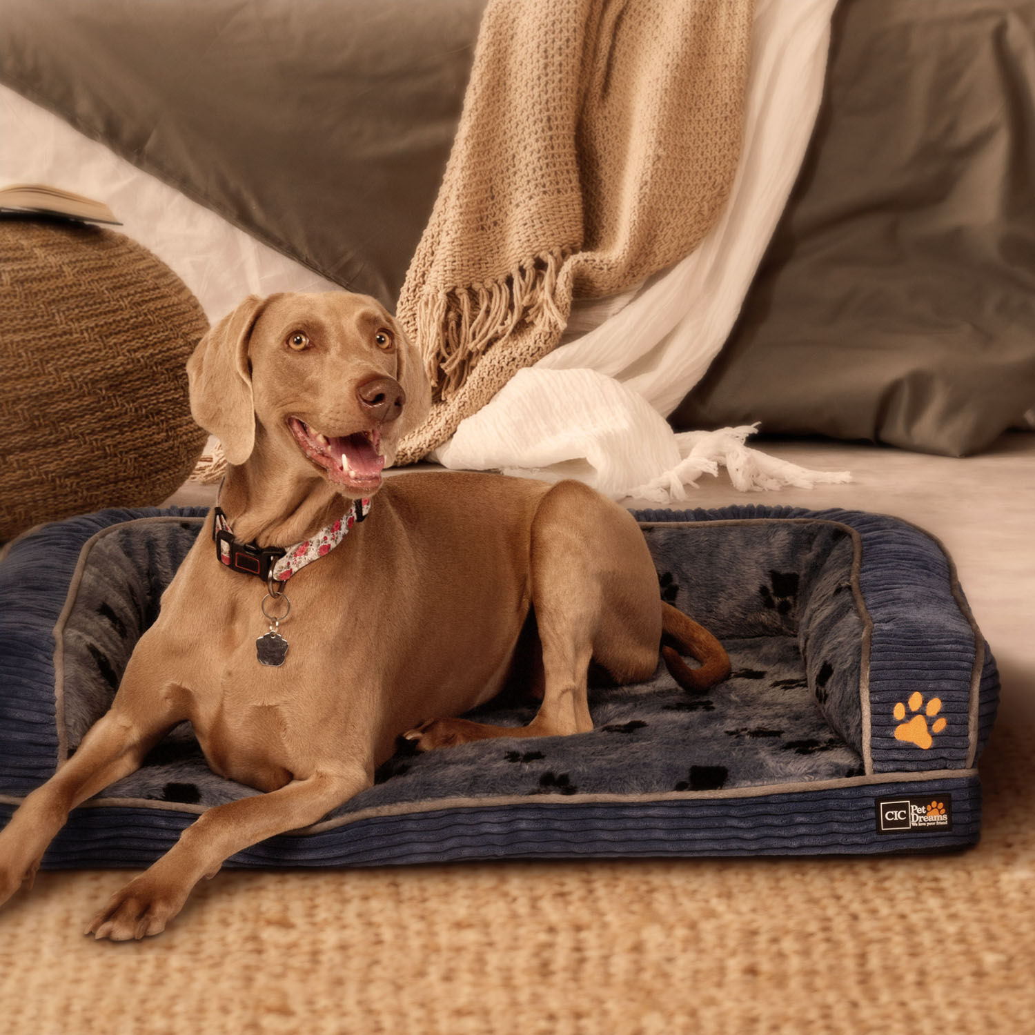 Camas para cheap perros acolchadas