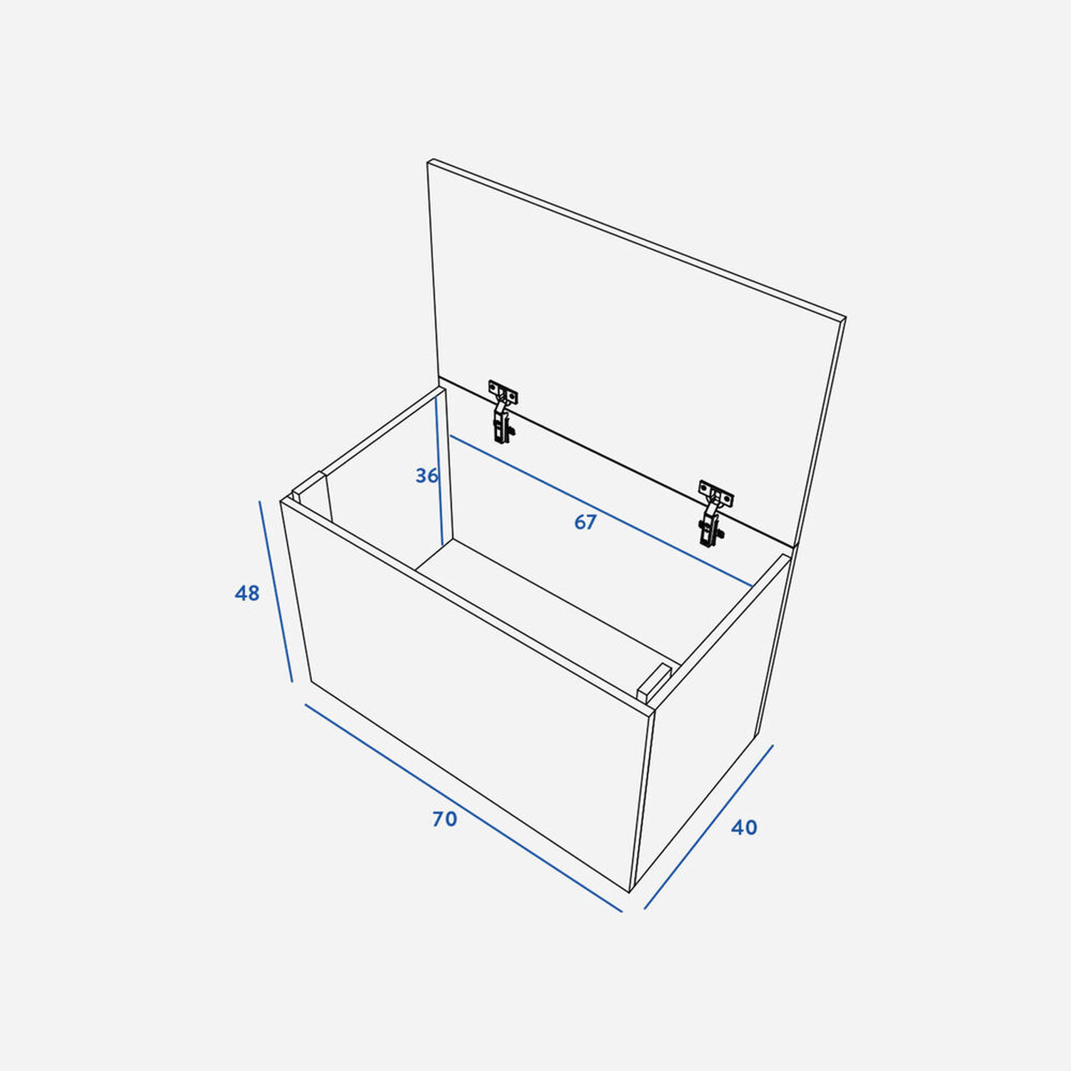 Ba&uacute;l para Juguetes Kids