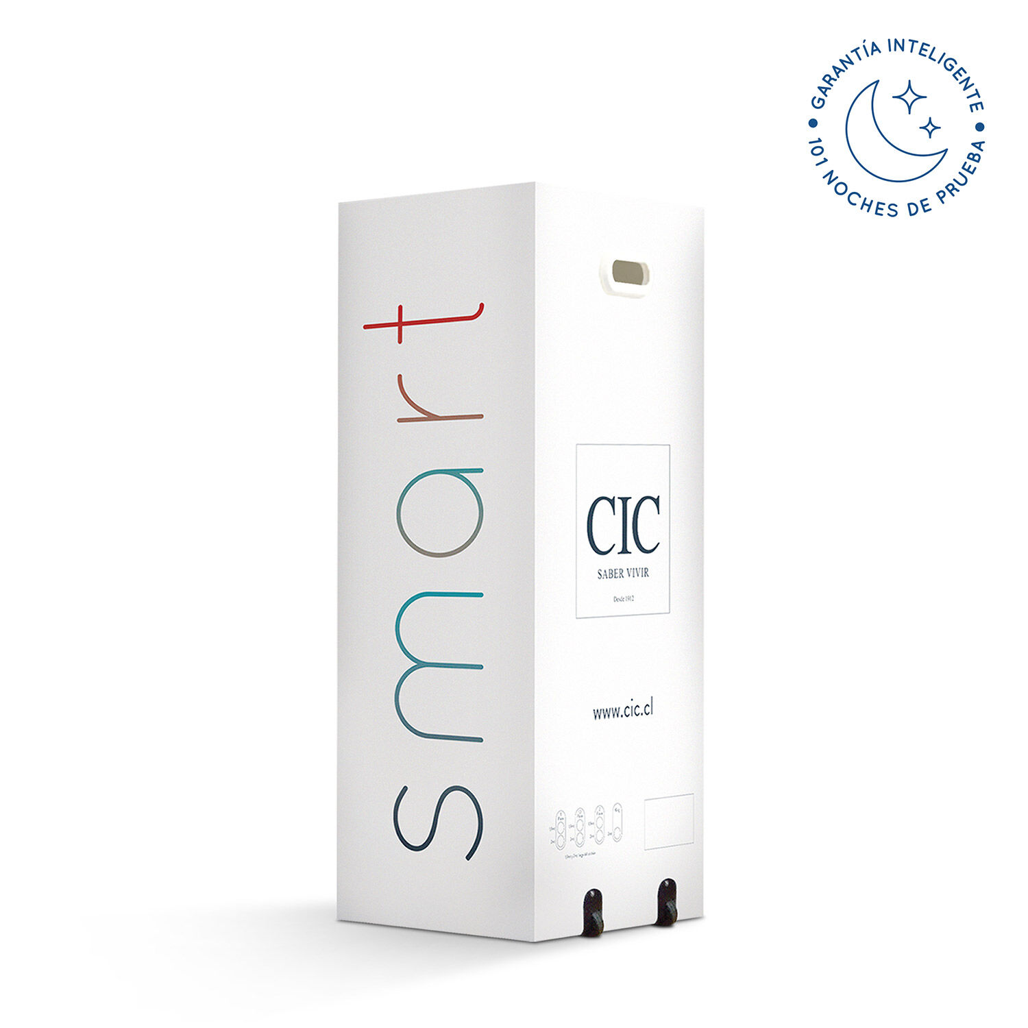 Cama Europea King Smart + Set &Eacute;ufrates